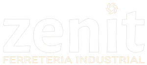 logo de Zenit Ferretería Industrial en blanco